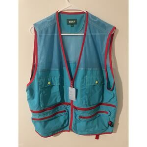 GOLF WANG TYLER THE CREATOR SAFARI VEST SIZE LARGE 2020 RELEASE